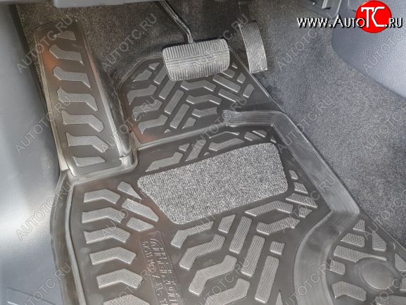 2 289 р. Коврики салона Aileron (3D с подпятником)  Mercedes-Benz X class  W470 (2017-2020)  с доставкой в г. Керчь