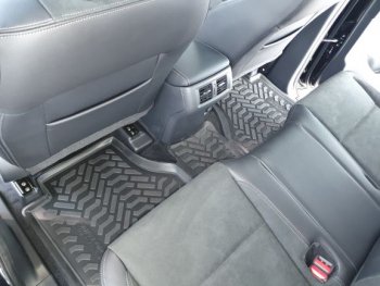 2 289 р. Коврики салона Aileron (3D с подпятником)  Mercedes-Benz X class  W470 (2017-2020)  с доставкой в г. Керчь. Увеличить фотографию 2