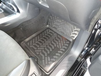 2 289 р. Коврики салона Aileron (3D с подпятником)  Mercedes-Benz X class  W470 (2017-2020)  с доставкой в г. Керчь. Увеличить фотографию 3