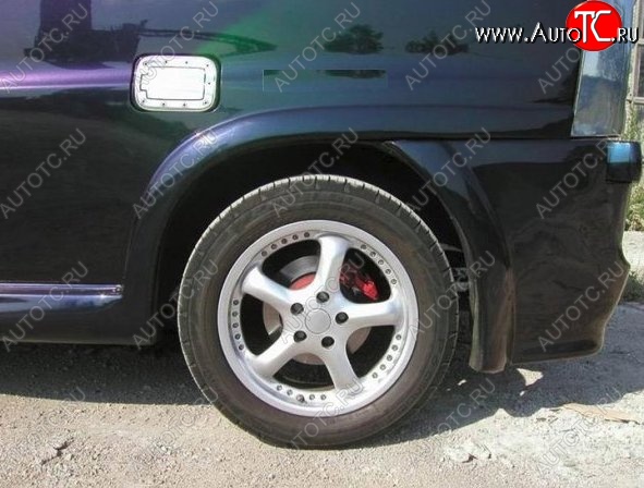 6 249 р. Накладки на колёсные арки CT Mercedes-Benz Vito W638 (1996-2003) (Неокрашенные)  с доставкой в г. Керчь