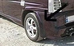 3 749 р. Накладки на задний бампер CT Mercedes-Benz Vito W638 (1996-2003) (Неокрашенная)  с доставкой в г. Керчь. Увеличить фотографию 2