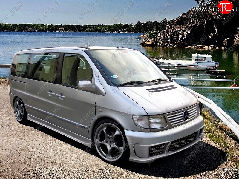 22 899 р. Передний бампер R1 Mercedes-Benz Vito W638 (1996-2003)  с доставкой в г. Керчь