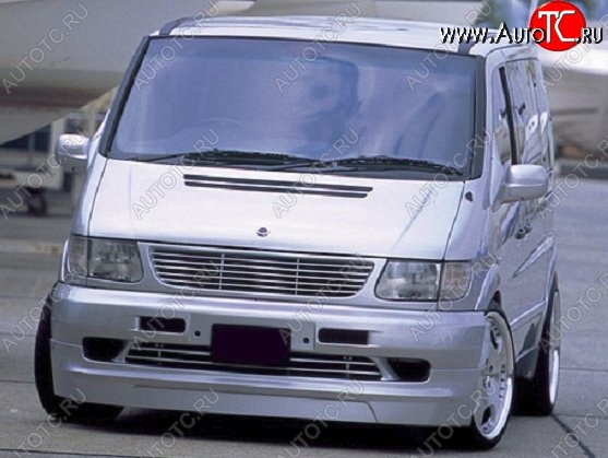 4 199 р. Решётка радиатора CT Mercedes-Benz Vito W638 (1996-2003) (Неокрашенная)  с доставкой в г. Керчь