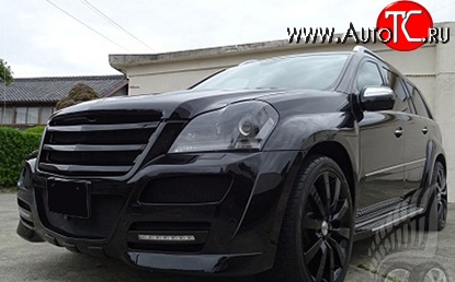 15 699 р. Решётка радиатора ART GL550 DESIGN Mercedes-Benz GL class X164 рестайлинг (2009-2012) (Неокрашенная)  с доставкой в г. Керчь