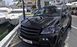 10 599 р. Решетка радиатора BRABUS WIDESTAR Mercedes-Benz GL class X164 рестайлинг (2009-2012) (Неокрашенная)  с доставкой в г. Керчь. Увеличить фотографию 2