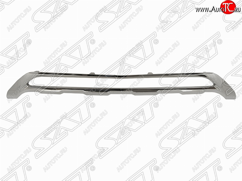 4 999 р. Накладка переднего бампера SAT (нижняя часть)  Mercedes-Benz GLK class  X204 (2012-2015) рестайлинг (Неокрашенная)  с доставкой в г. Керчь