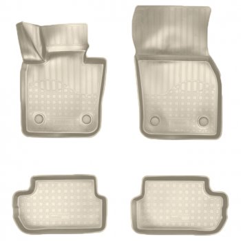 Коврики салонные Noplast (3D) Mini Hatch  F56 (2013-2025) хэтчбэк 3 дв. (Бежевые)