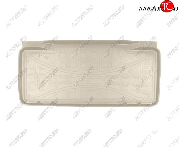 1 379 р. Коврик в багажник Norplast (на нижнюю полку)  Mini Hatch  F56 (2013-2025) хэтчбэк 3 дв. (Бежевый)  с доставкой в г. Керчь