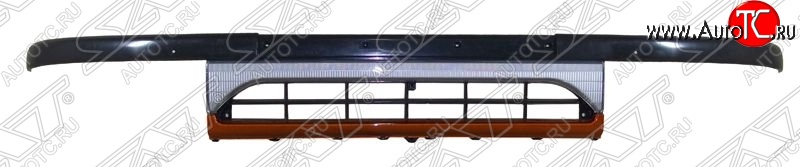 19 349 р. Решётка радиатора (широкая кабина) SAT  Mitsubishi centre typ 6 (1993-2002) (Неокрашенная)  с доставкой в г. Керчь