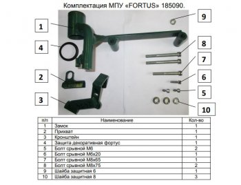 11 749 р. Замок КПП FORTUS (AT+) Mitsubishi Eclipse Cross GK дорестайлинг (2017-2021)  с доставкой в г. Керчь. Увеличить фотографию 3