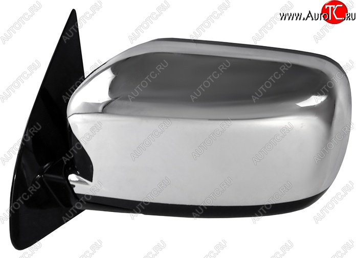4 899 р. Боковое левое зеркало заднего вида SAT (левое, 3 контакта, хром)  Mitsubishi Airtek - Outlander  CU (Неокрашенное)  с доставкой в г. Керчь