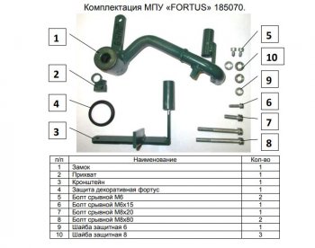 11 749 р. Замок КПП FORTUS (AT) Mitsubishi ASX 2-ой рестайлинг (2017-2020)  с доставкой в г. Керчь. Увеличить фотографию 3