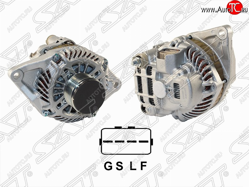 12 649 р. Генератор SAT (12V, 120A) Mitsubishi ASX дорестайлинг (2010-2012)  с доставкой в г. Керчь