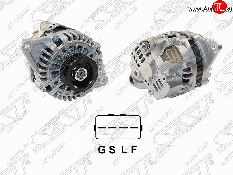 10 699 р. Генератор SAT (12V, 125A) Mitsubishi ASX дорестайлинг (2010-2012)  с доставкой в г. Керчь