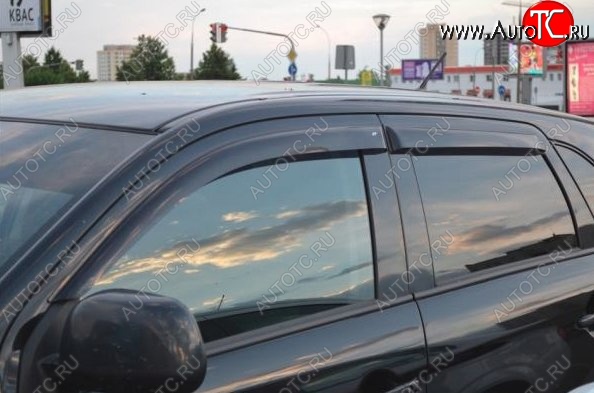 5 349 р. Комплект дефлекторов окон СТ Mitsubishi ASX 2-ой рестайлинг (2017-2020)  с доставкой в г. Керчь