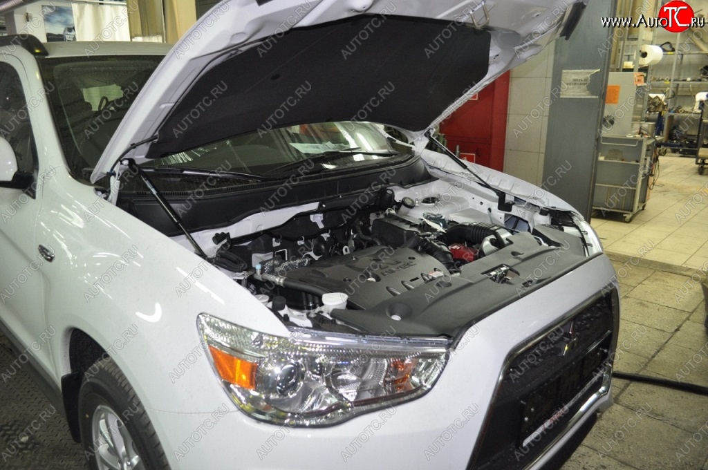 2 149 р. Газовые упоры капота Berkut Mitsubishi ASX 3-ий рестайлинг (2019-2025)  с доставкой в г. Керчь