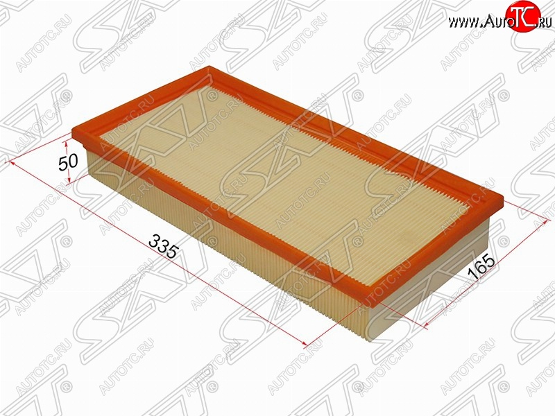 339 р. Фильтр воздушный двигателя SAT (335х165х50 mm).  Mitsubishi Carisma - Space Wagon  N94W  с доставкой в г. Керчь