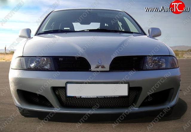 22 899 р. Передний бампер Rieger Mitsubishi Carisma (1999-2004)  с доставкой в г. Керчь
