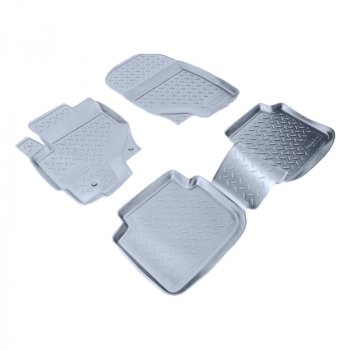 Коврики салона Norplast Unidec Mitsubishi Colt ( Z20, Z30 хэтчбэк 3 дв.,  Z30) (2002-2009) дорестайлинг, хэтчбэк 5 дв. дорестайлинг (Цвет: серый)