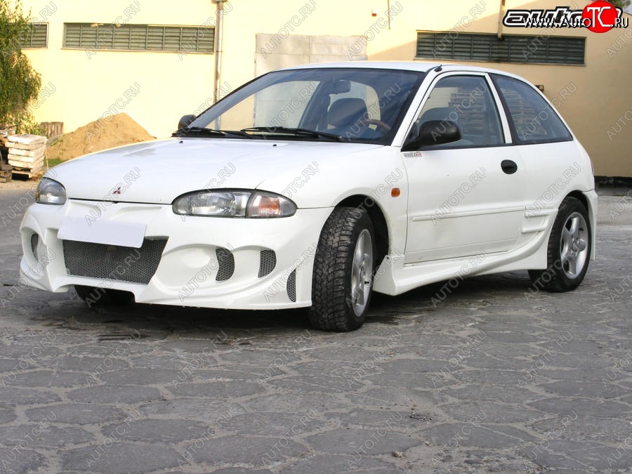 16 299 р. Пороги накладки Auto-R Mitsubishi Colt CJ0 хэтчбэк 3 дв. (1995-2003)  с доставкой в г. Керчь