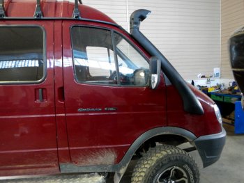 3 699 р. Шноркель Автовентури Mitsubishi L400 (1994-2006)  с доставкой в г. Керчь. Увеличить фотографию 3