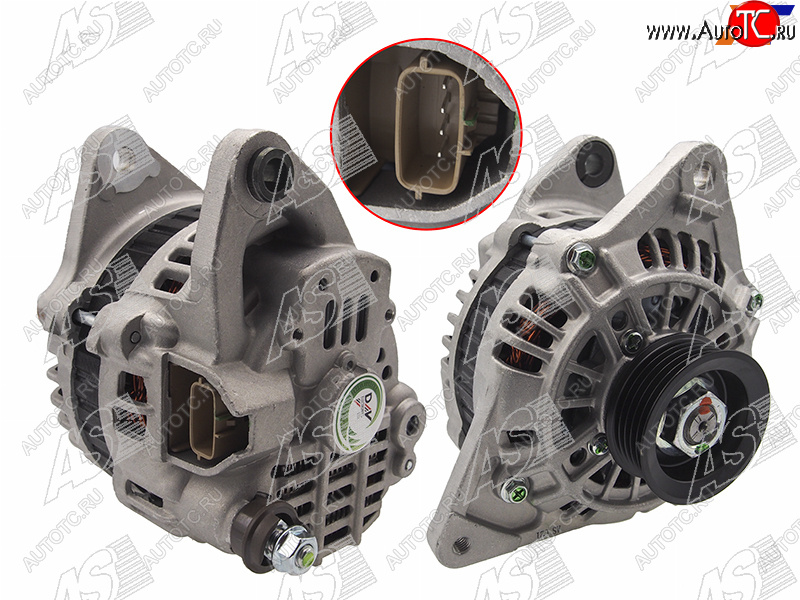 17 749 р. Генератор (1.3/1.6 4G13/4G92, 12V 80A) AS-PL  Mitsubishi Eclipse - Lancer  9 CS  с доставкой в г. Керчь