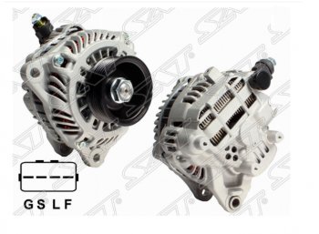 Генератор (2.4/4G69, 12V 120A) SAT Mitsubishi Eclipse - Lancer  9 CS