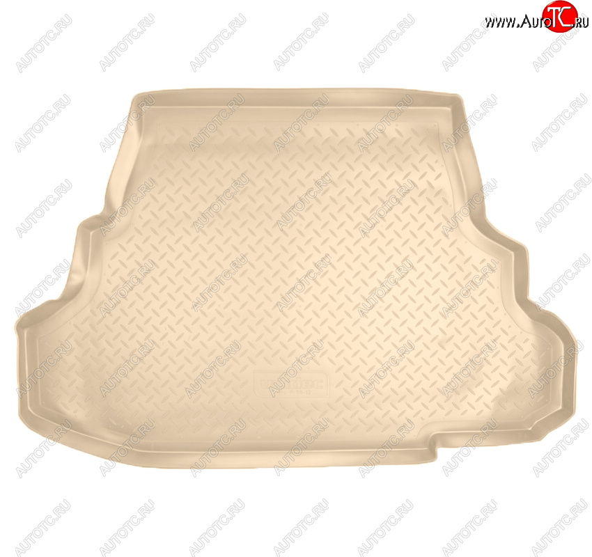 2 159 р. Коврик багажника Norplast Unidec  Mitsubishi Galant  9 (2004-2009) седан (Цвет: бежевый)  с доставкой в г. Керчь