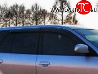 999 р. Комплект дефлекторов окон (ветровиков) 4 шт. (универсал) Russtal Mitsubishi Galant 8  дорестайлинг седан (1996-1998)  с доставкой в г. Керчь