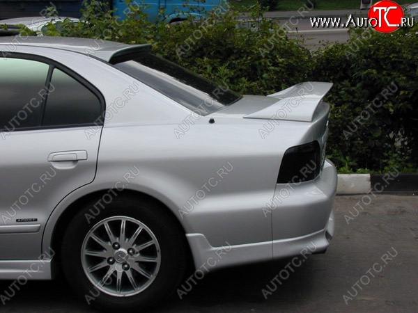 2 899 р. Козырёк на заднее стекло LIBERAL Mitsubishi Galant 8  дорестайлинг седан (1996-1998) (Неокрашенный)  с доставкой в г. Керчь