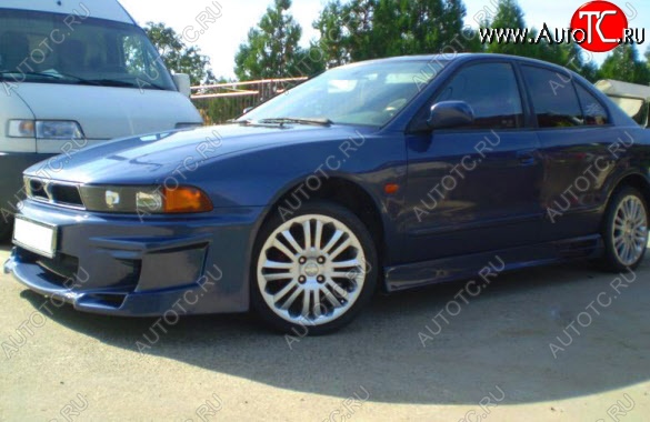 22 899 р. Передний бампер R1 Mitsubishi Galant 8  дорестайлинг седан (1996-1998)  с доставкой в г. Керчь