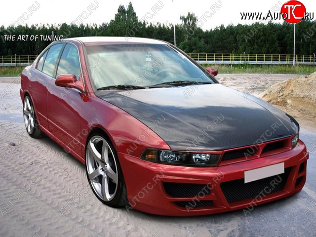 22 899 р. Передний бампер Weber Sport Mitsubishi Galant 8  дорестайлинг седан (1996-1998)  с доставкой в г. Керчь