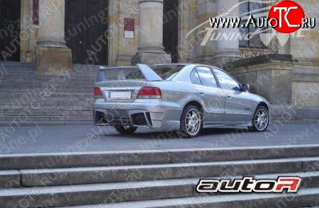 33 499 р. Задний бампер Auto-R Mitsubishi Galant 8  дорестайлинг седан (1996-1998)  с доставкой в г. Керчь