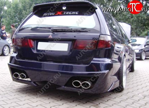 25 899 р. Задний бампер (универсал) R1 Mitsubishi Galant 8  дорестайлинг седан (1996-1998)  с доставкой в г. Керчь