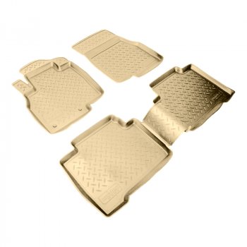 Коврики салона Norplast Unidec Mitsubishi Grandis (2003-2009) (Цвет: бежевый)
