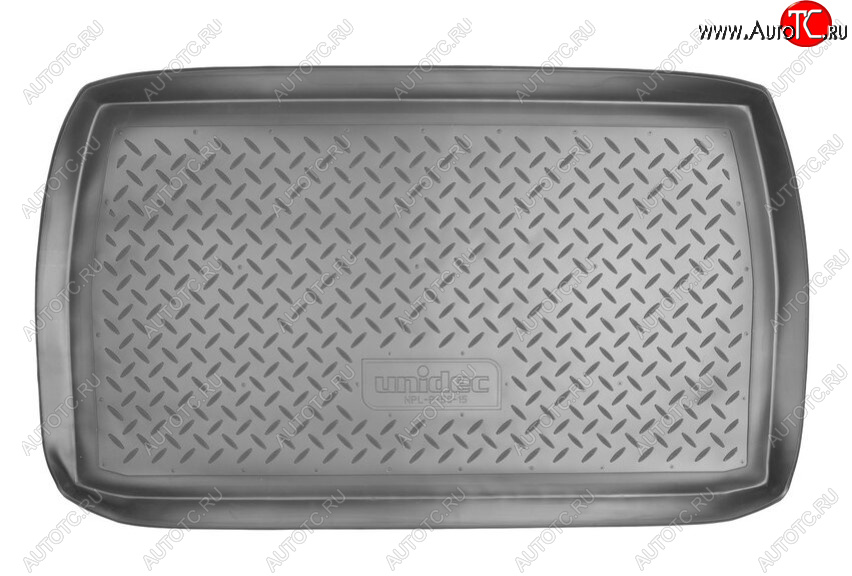 1 699 р. Коврик в багажник Norplast Unidec  Mitsubishi Grandis (2003-2009) (Цвет: черный)  с доставкой в г. Керчь