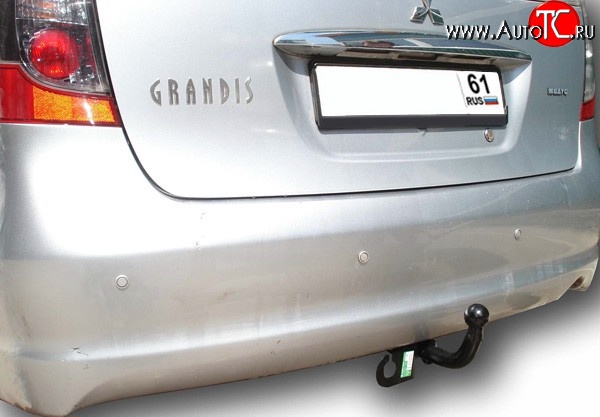 8 949 р. Фаркоп Лидер Плюс Mitsubishi Grandis (2003-2009) (Без электропакета)  с доставкой в г. Керчь
