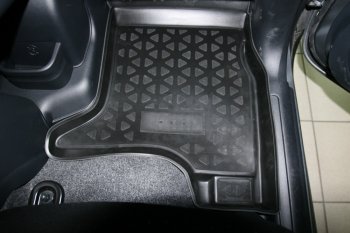 6 399 р. Комплект ковриков салона Element (полиуретан) Mitsubishi i-Miev (2009-2018) (Черные)  с доставкой в г. Керчь. Увеличить фотографию 3