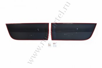 11 449 р. Молдинги дверей RA (комплект)  Mitsubishi L200  5 KK,KL (2015-2019) дорестайлинг (Поверхность шагрень)  с доставкой в г. Керчь. Увеличить фотографию 6