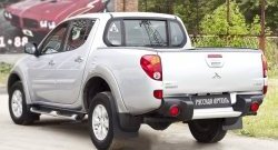 2 269 р. Брызговики RA широкие (с выносом 50 мм) Mitsubishi L200 5 KK,KL дорестайлинг (2015-2019)  с доставкой в г. Керчь. Увеличить фотографию 2