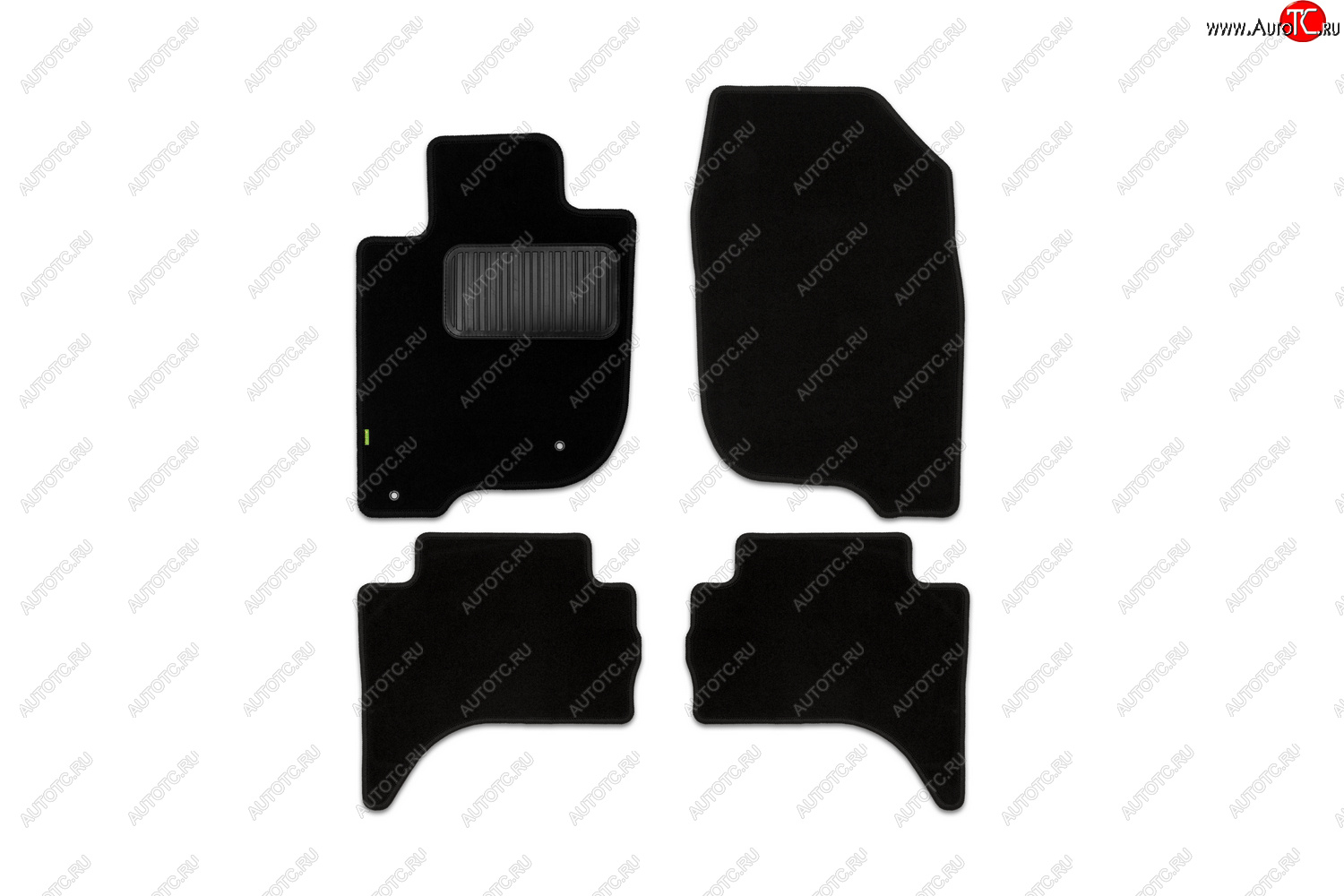299 р. Текстильные коврики салона Klever Standart Mitsubishi L200 5 KK,KL дорестайлинг (2015-2019) (Черные)  с доставкой в г. Керчь