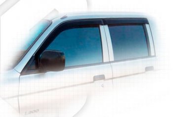 Дефлектора окон CA-Plastiс Mitsubishi L200 3 K74T рестайлинг (2005-2006)