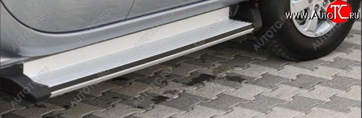 12 399 р. Подножки боковые WINBO Mitsubishi L200 4  дорестайлинг (2006-2014)  с доставкой в г. Керчь