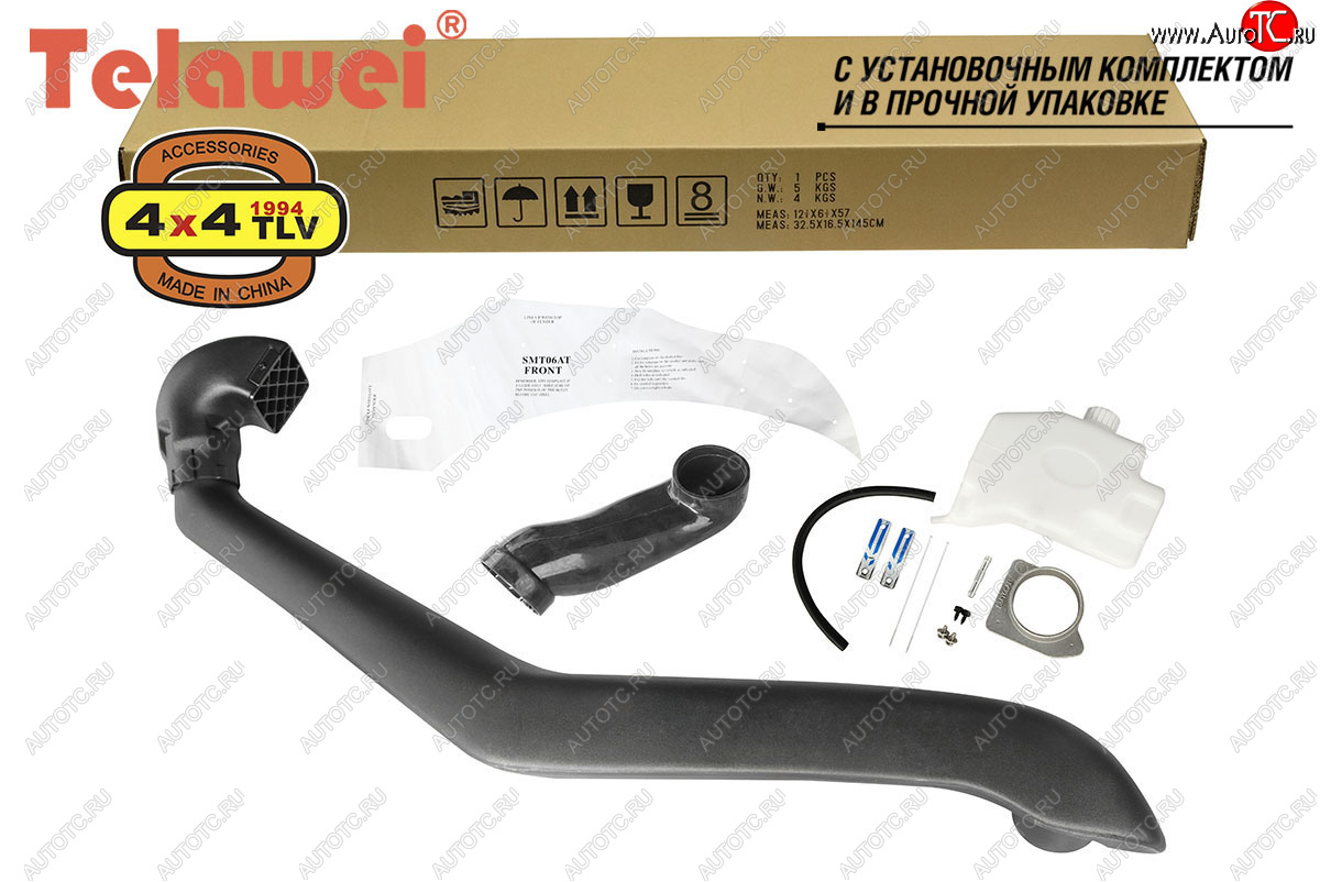 10 599 р. Шноркель Telawei (2.5TD (4D56)) Mitsubishi L200 5 KK,KL рестайлинг (2018-2022)  с доставкой в г. Керчь