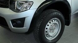 Комплект накладок на колёсные арки RA с выносом 50 мм Single Cab Mitsubishi L200 ( 4,  5 KK,KL) (2006-2022)  дорестайлинг, рестайлинг