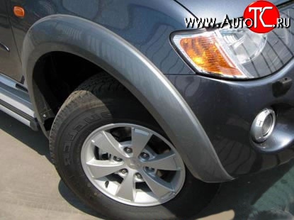 12 599 р. Накладки на колёсные арки Stok Intensive Mitsubishi L200 5 KK,KL рестайлинг (2018-2022) (Неокрашенные)  с доставкой в г. Керчь
