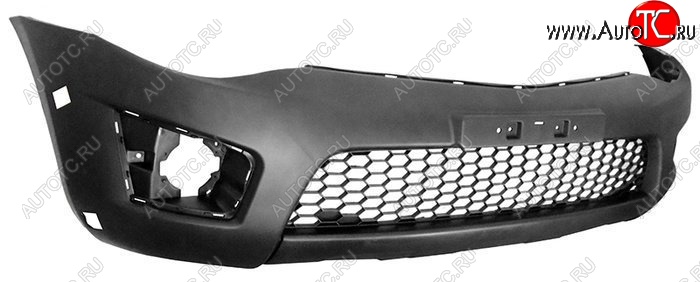 10 799 р. Передний бампер SAT (под расширитель, пр-во Таиланд)  Mitsubishi L200  4 (2013-2016)  рестайлинг (Неокрашенный)  с доставкой в г. Керчь