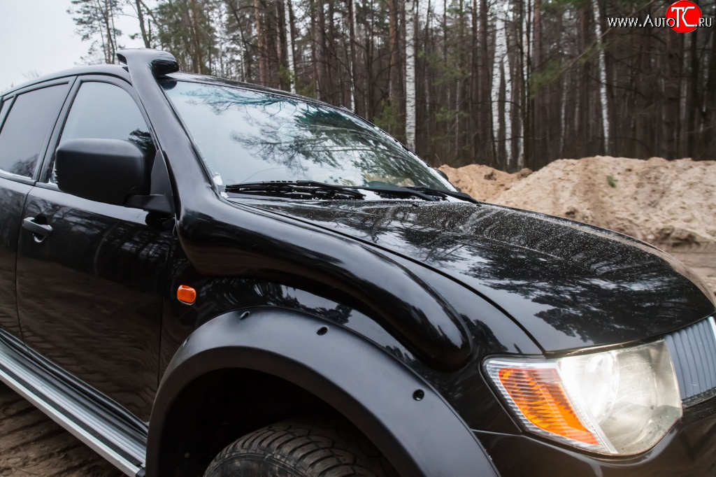 11 199 р. Пластиковый шноркель RA Mitsubishi L200 5 KK,KL рестайлинг (2018-2022)  с доставкой в г. Керчь