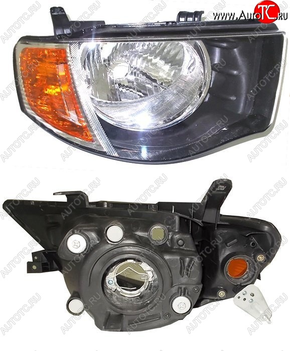 6 499 р. Правая передняя фара SAT Mitsubishi L200 5 KK,KL рестайлинг (2018-2022)  с доставкой в г. Керчь