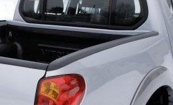 Накладки на борта кузова автомобиля RA Mitsubishi L200 ( 4,  5 KK,KL) (2006-2022)  дорестайлинг, рестайлинг (Боковые борта)